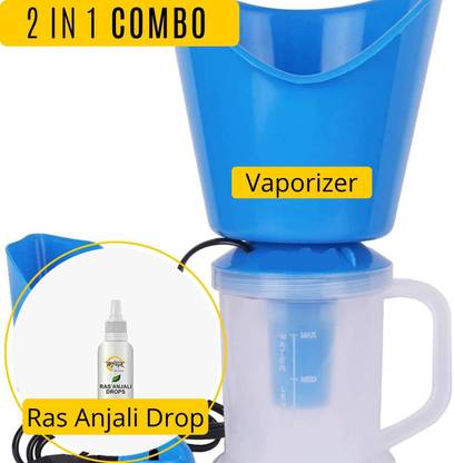 SendFort 3 In 1 Steam Vaporizer & Matruvedam RasAnjali Drops for cold and cough Vaporizer