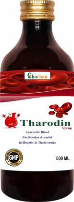 chachan THARODIN SYRUP 200 ML Thalassemia,yakrit Dourbalya, Jandice