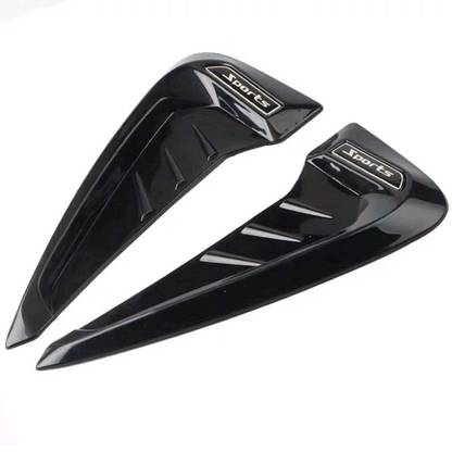 LAVITRA Car Air Flow Intake Decorative Side Vent Hood Vent Protection Cover Side Scoop