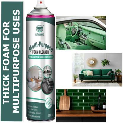 AUTOGROOMZ Multi-Purpose Foam Cleaner Deep Cleaning & Rapid Contamination Multi-Purpose Foam Cleaner Deep Cleaning & Rapid Contamination Pack of 1 Vehicle Interior Cleaner