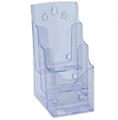 Kebica Wall Mount Brochure Holder Pamphlet Stand Size- 15in Large 400 Card Holder