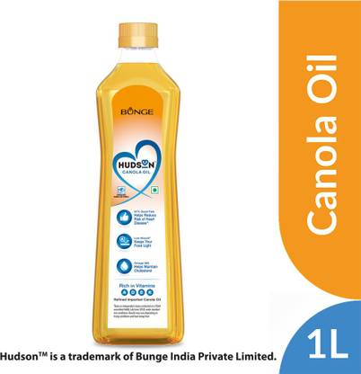 Hudson Canola Oil PET Bottle