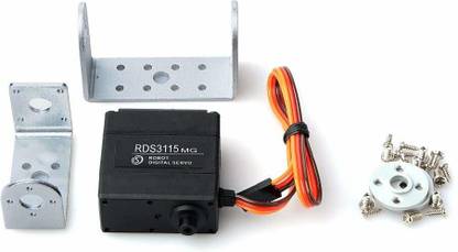 Indian Hobby Center RDS3115MG 15KG Large Torque 180 Degree Servo motor Electronic Components Electronic Hobby Kit