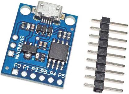 INVENTO Micro USB ATTINY85 Microcontroller Development Board Compatible Automotive Electronic Hobby Kit