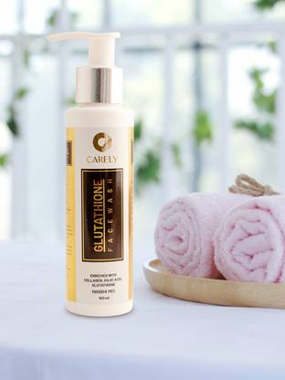 CARELY Glutathione Face wash For Brightening Skin Face Wash