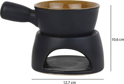 Pure Source (India) Multipurpose Ceramic Fondue Set