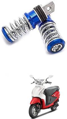 PRTEK Bike 1 Pair Aluminum Aolly Motorcycle Rear Set Footrest Footpeg 124 Foot Rest