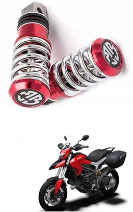 PRTEK Bike 1 Pair Aluminum Aolly Motorcycle Rear Set Footrest Footpeg 284 Foot Rest