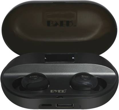byer T2 TWS Wireless Bluetooth Headset with 1500 MAH Powerbank Bluetooth Gaming