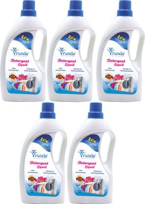 TARUN ENTERPRISE Ultra Concentrated Elite Liquid Detergent Suitable for Washing Machine Floral Liquid Detergent