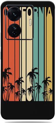 Mclaxa Palm Trees Mobile Back Skin, Palm Trees, IQOO Z6 PRO 5G Mobile Skin