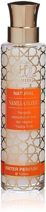 Hamidi Natural Vanilla Elixir Water Perfume Spray 100 ml Alcohol Free Extracted Oil Perfume  -  100 ml