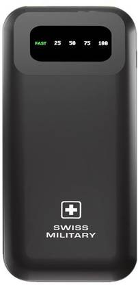 SWISS MILITARY 10000 mAh 22.5 W Wireless Power Bank