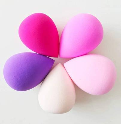 Gonegal Beauty Blender Makeup Sponge (color may vary) (Pack of 5)