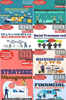 IGNOU MBA NEW Syllabus 2nd Semester Help Books Combo Offer Of MMPC 8 MMPC 9 MMPC 10 MMPC 11 MMPC 12 MMPC 13 MMPC 14 With Solved Previous Year Question Papers (Latest Syllabus) & Solved Sample Papers IGNOU Master Of Business Administration