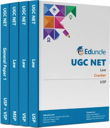 NTA UGC NET Law Cracker (Complete Test Series For Paper 1 & 2)