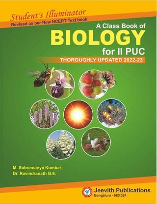 Jeevith 2nd PUC -BIOLOGY [A Class Book -Thoroughly Updated For 2022-23]