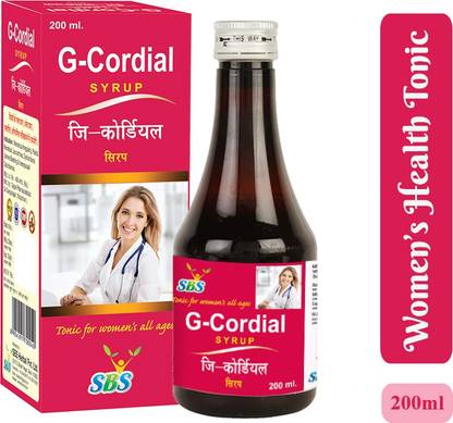 SBS Herbal G-Cordial Syrup (200 ml) Pack of 1