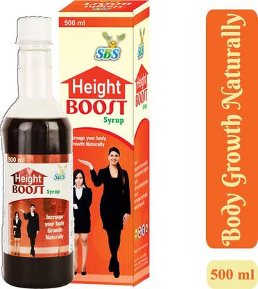 SBS Herbal Height Boost Syrup (500 ml) Pack of 1