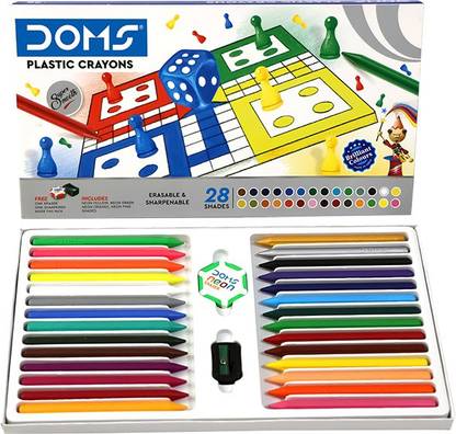 डोम्स Plastic Crayon 28 Shades