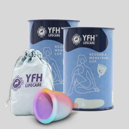 YFH Lifecare Large Reusable Menstrual Cup