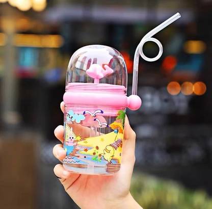 HHP cartoon whale fountain sipper cups for children, student water bottle Sipper