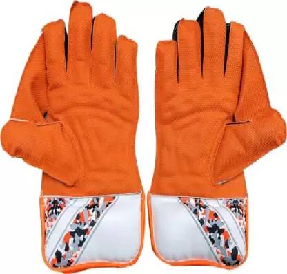 My Sports IBEX Practice Wicket Keeping Gloves (Men, Orange) Wicket Keeping Gloves Wicket Keeping Gloves