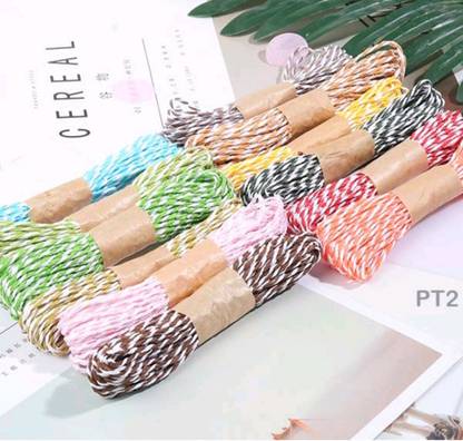 lil craftie PAPER THREAD 2 TONE (12 COLORS)