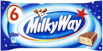MARS Milkyway 6 bars Chocolate, 129g Bars