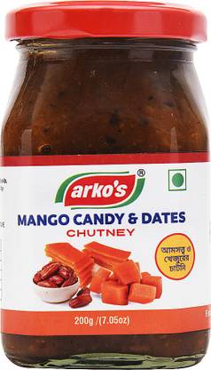 ARKOS Homemade Mango Candy and Dates Chutney Chutney Paste