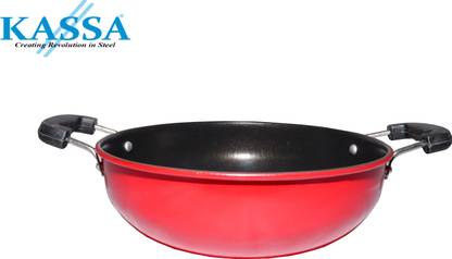 kassa Non Stick Kadai Induction Bottom Non-Stick Coated Cookware Set
