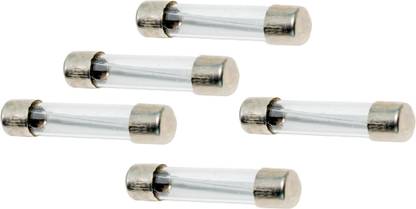 Ovicart 15A Fast Blow 6.35x25mm Glass Fuse (Pack of 5) Electrical Fuse