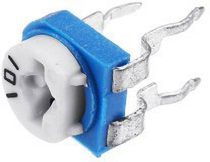 jivith 100 ohm Variable Resistor - Preset (RM065 Package) Electronic Components Electronic Hobby Kit