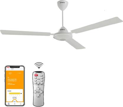 Zunpulse Smart Fan with 24 Months Warranty BLDC Motor with Remote 1200 mm Ceiling Fan