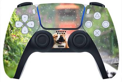 GADGETSWRAP 2005SHFL-813 cute corgi PS5 Controller Skin  Gaming Accessory Kit