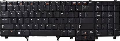 SellZone Keyboard For Dell Latitude E6520 E5520 E5520m E5530 E6530 E6540 Series Internal Laptop-size Laptop Keyboard