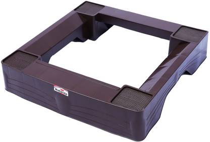 MAHARAJA Plastic Heavy Duty Fridge Refrigerator Stand for Double Door/Single Door Plastic Kitchen Trolley