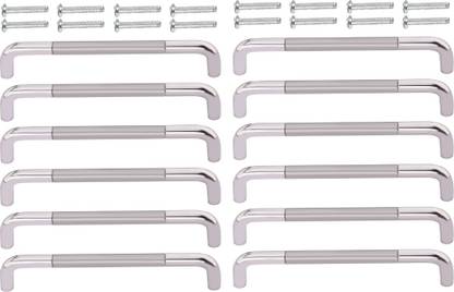 DecorDepo Fancy | Wardrobe 6 Inch With Screws Stainless Steel Cabinet/Drawer Handle