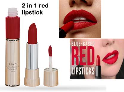 AGLEY 2 IN 1 MATTE FINISH RED SHADE LIPSTICK (20G)