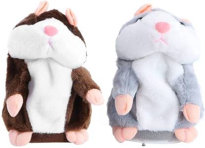 Equipagecart Pack Of 2 Talking Hamster Repeats What You Say Educational Toy For Kids