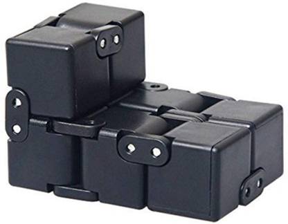 Ya Qi Li Infinity Cube Fidget Toy for Kids and Adults Relaxing Black 105
