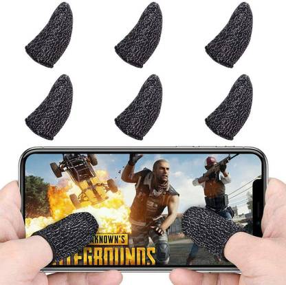BQH Finger Sleeve Cots Touch screen Game Controller Sweatproof Gloves Phone Gaming Finger Sleeve
