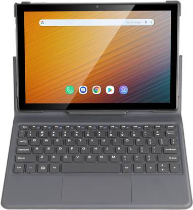 DOMO Slate SLP5KB Calling Tablet with keyboard 2 GB RAM 32 GB ROM 10.1 inch with 4G Tablet (Grey)