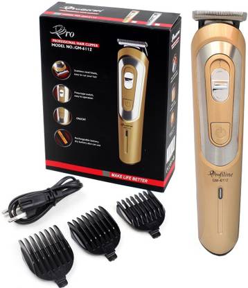 Profiline PROFESSIONA HAIR CUTTING MACHINE Barber Choice Trimmers Trimmer 45 min  Runtime 1 Length Settings