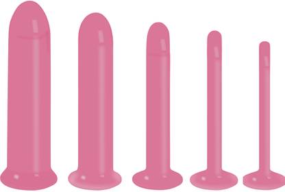AMBITECH Vaginal Trainers with BPA Free ABS Plastic Supports Women's Vaginal Dilator