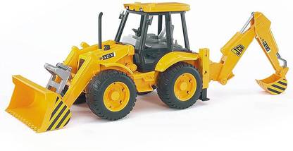 deoxy Construction Vehicles Excavator Toys Model Loader Backhoe Pack of 1