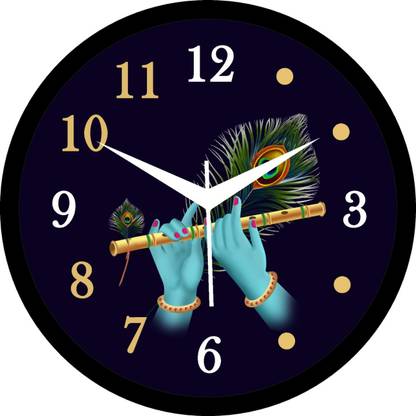 rangat craft Analog 25 cm X 25 cm Wall Clock