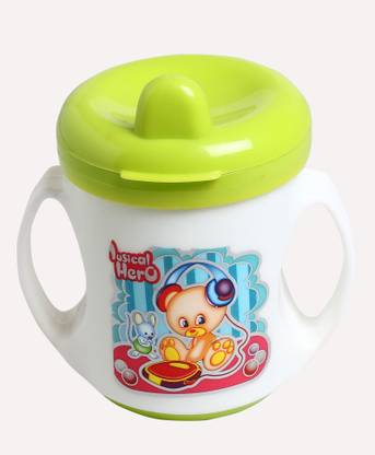Auto Flow Royal Feeding Cup |Green - 250 ml
