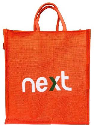 goyal jute NEXT ORANGE BAG Waterproof Multipurpose Bag
