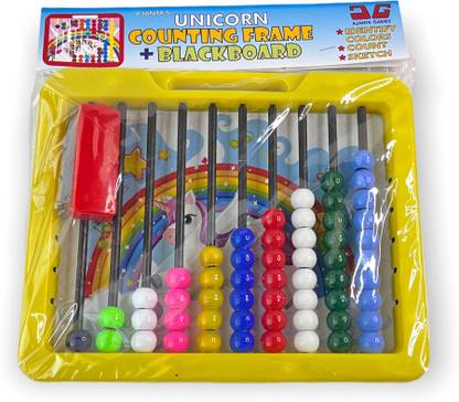 Ajanta Games UNICORN COUNTINGHRAME + BLACKBOARD Party & Fun Board Game